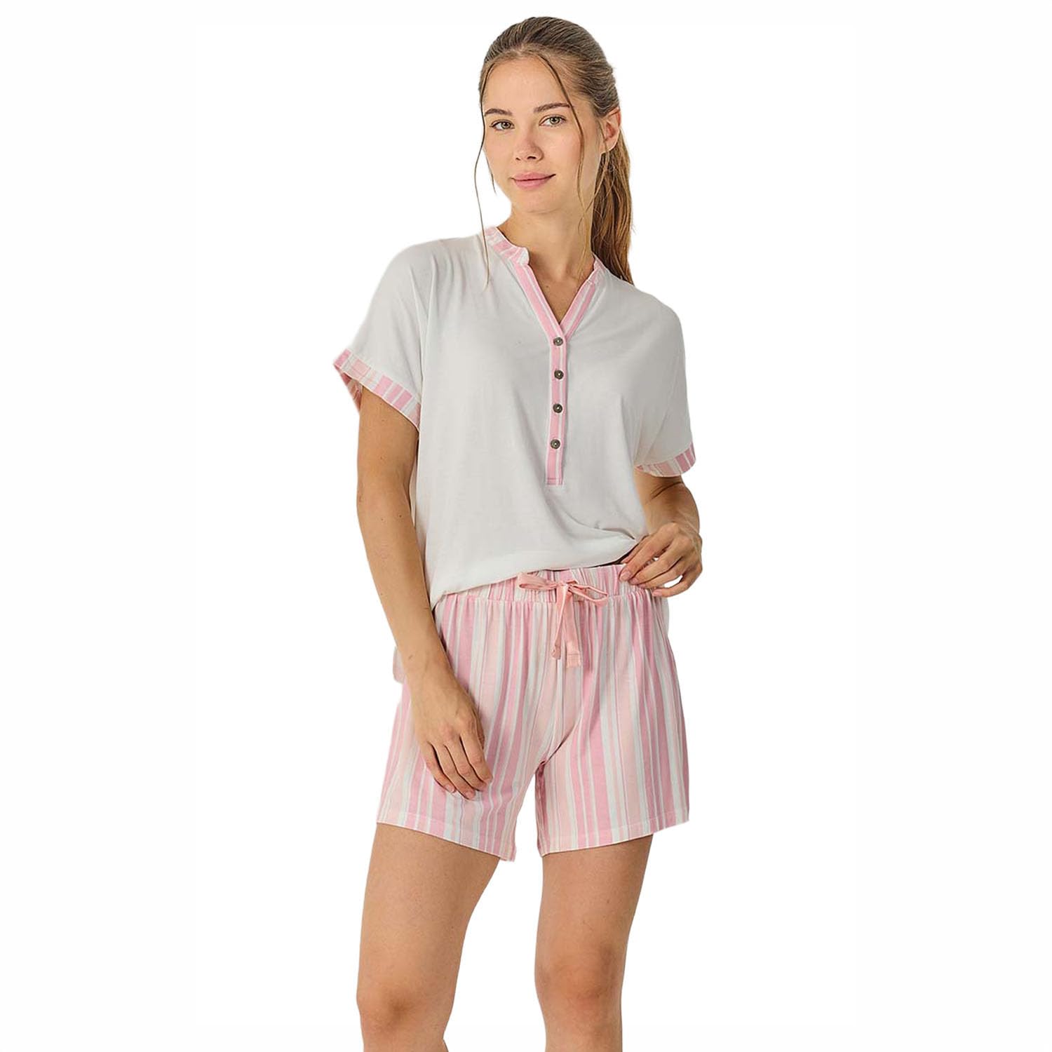 J&J Brothers Pijama Mujer Verano Manga Corta JJB29