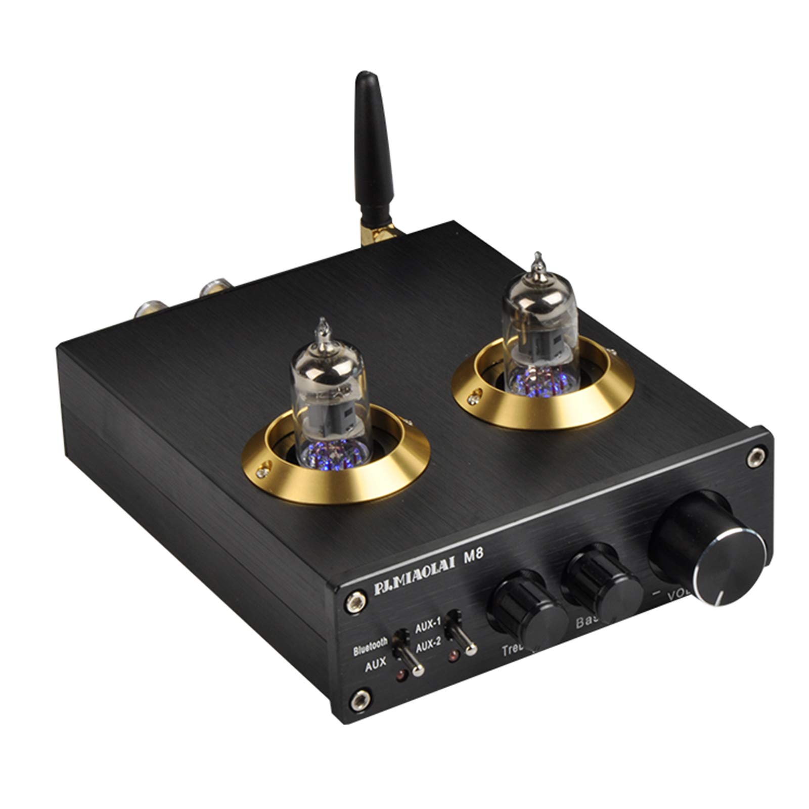 Amazon | Bluetooth 5.0 6J2真空管 パワーアンプ HiFi ステレオ