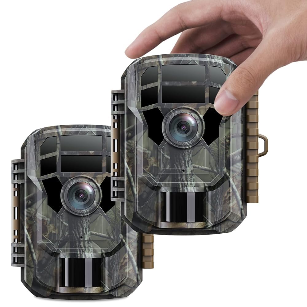 【トレイルカメラ】 電池式 超ミニ防犯カメラ 動画2K 静止画3600万画 Amazon.co.jp: 2025 トレイルカメラ 電池式 超ミニ防犯カメラ