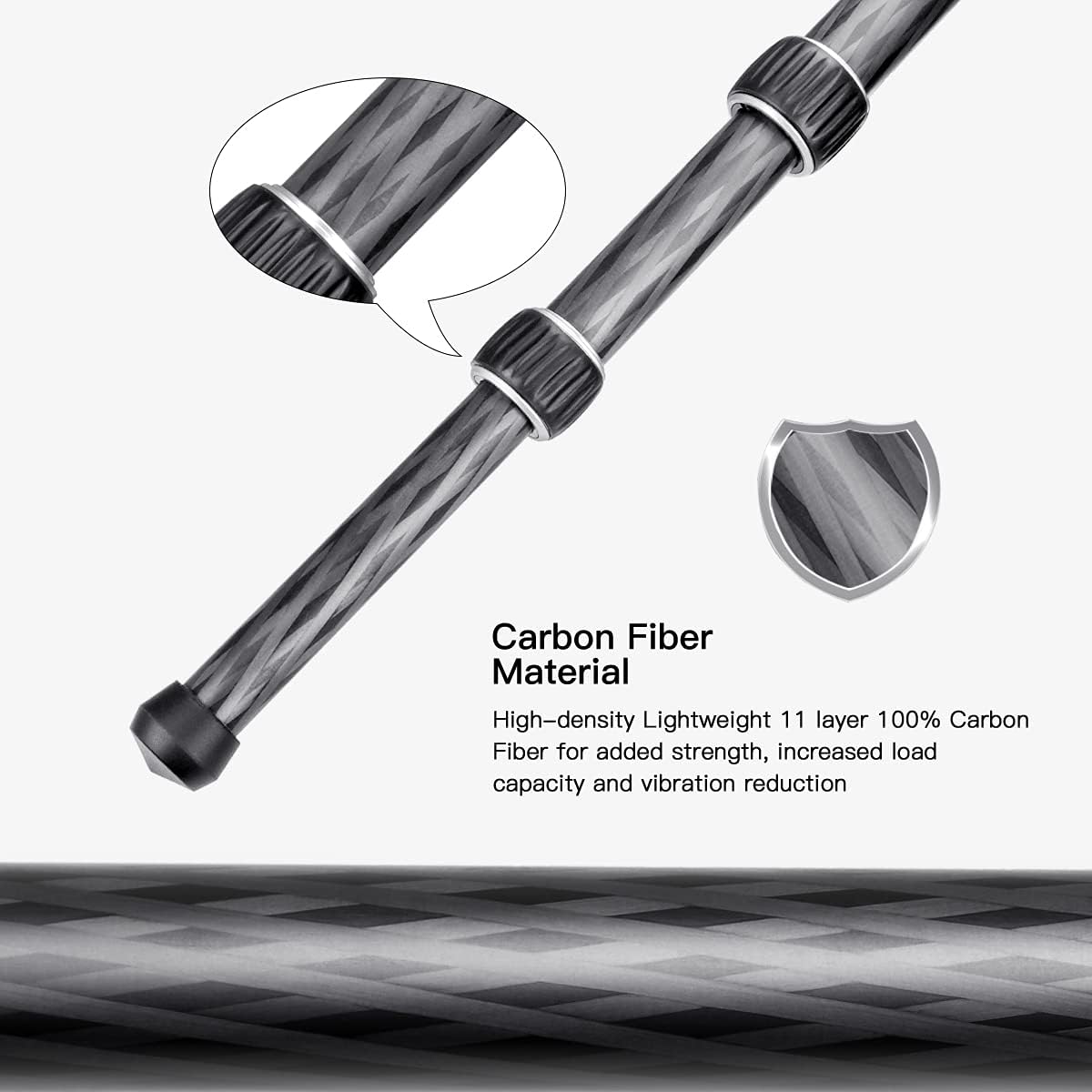 Prоduсt Dеаl Koolehaoda Portable Carbon Fiber Mini Tripod with 360° Ballhead Lightweight Compact Tabletop Tripod Max Load 22lbs/10kg for DSLR Camera,Weighs only 1.5 pounds - (TKS-253C)