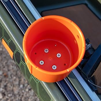 YakAttack - Multi-Mount Cup Holder - Yak Attack Orange