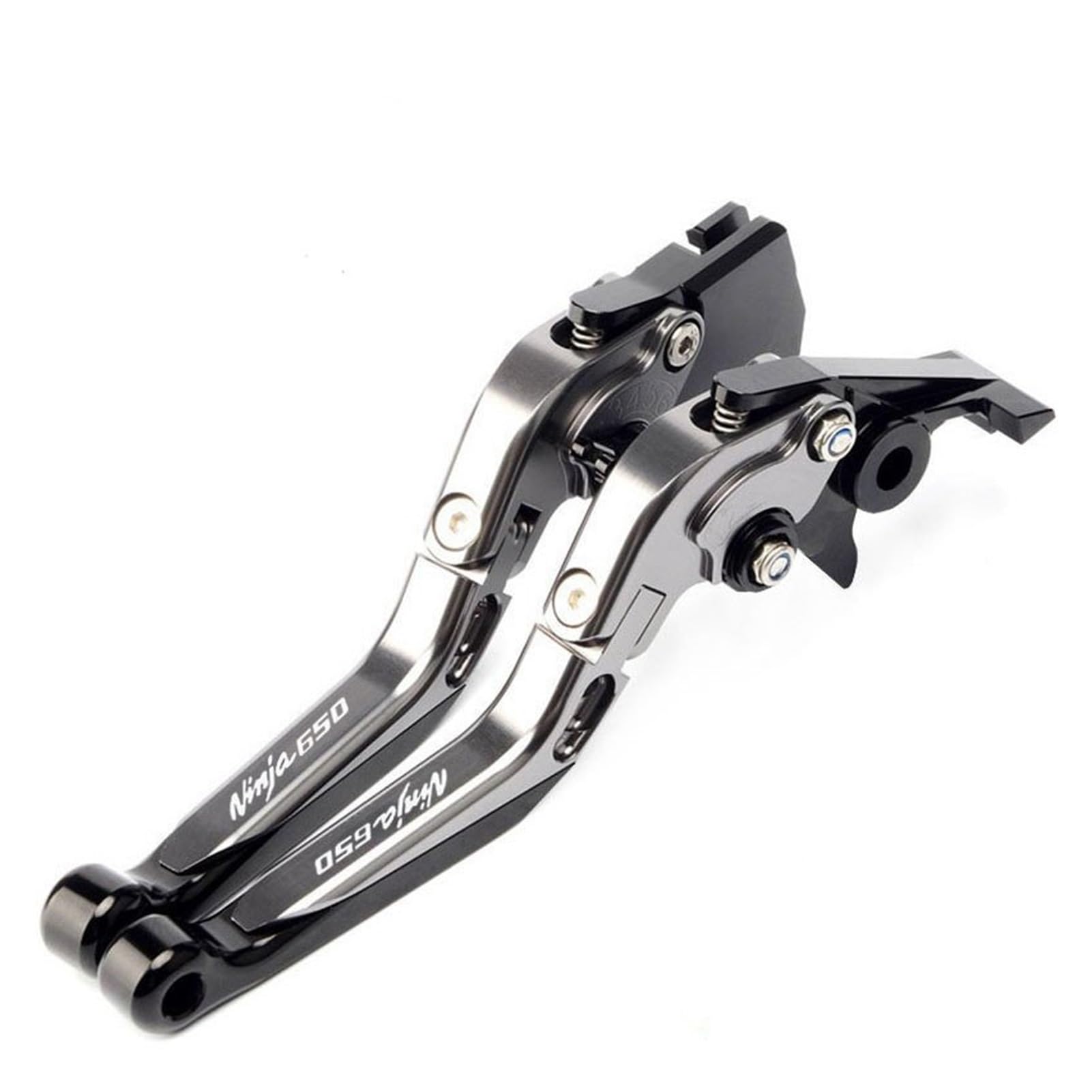 Asddllnn 14 For Kawasaki Ninja650/Ninja650r 2017-2019 Motorcycle Extendable Adjustable Clutch Brake Levers Handle Hand Grips