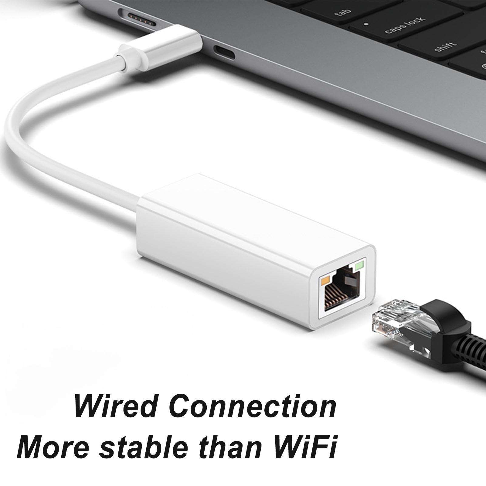 Adaptateur réseau USB C Ethernet LAN haute performance