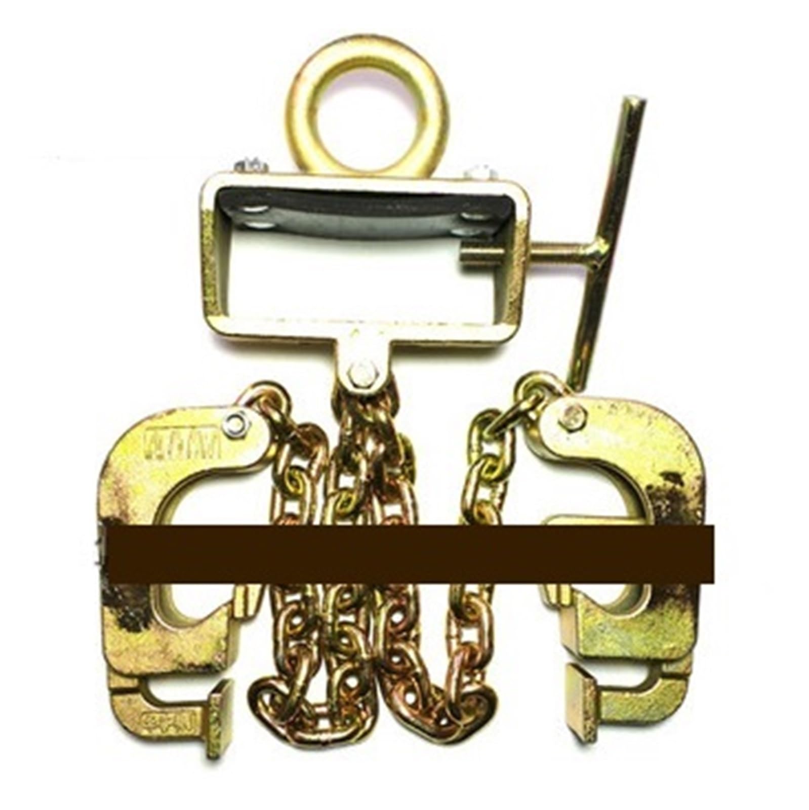 MYUYEE Chain Hoist, 1Ton For 2 Barrel Iron Drum Lifter, Clip Hanging Clamp, Drums Chain Sling Hook,Flexible Enough (40020029 1 Ton)