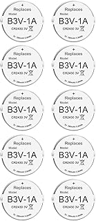 Abeden B3V 1A Lithium Replacement Batteries Compatible with High Tech Pet Single Electronic Collar Battery for Model MS-4 and MS-5 10 Pack