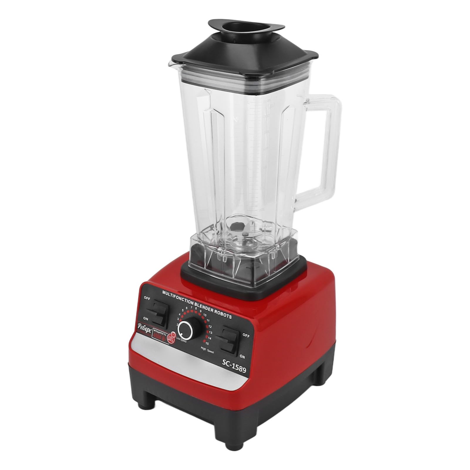 Greensen Szybki Blender Blender 4500 W 6 Blogów Robotnik 2L Pocerpus Household Smoothie Maker for Health Conspercious (Wtyczka UE 220V)
