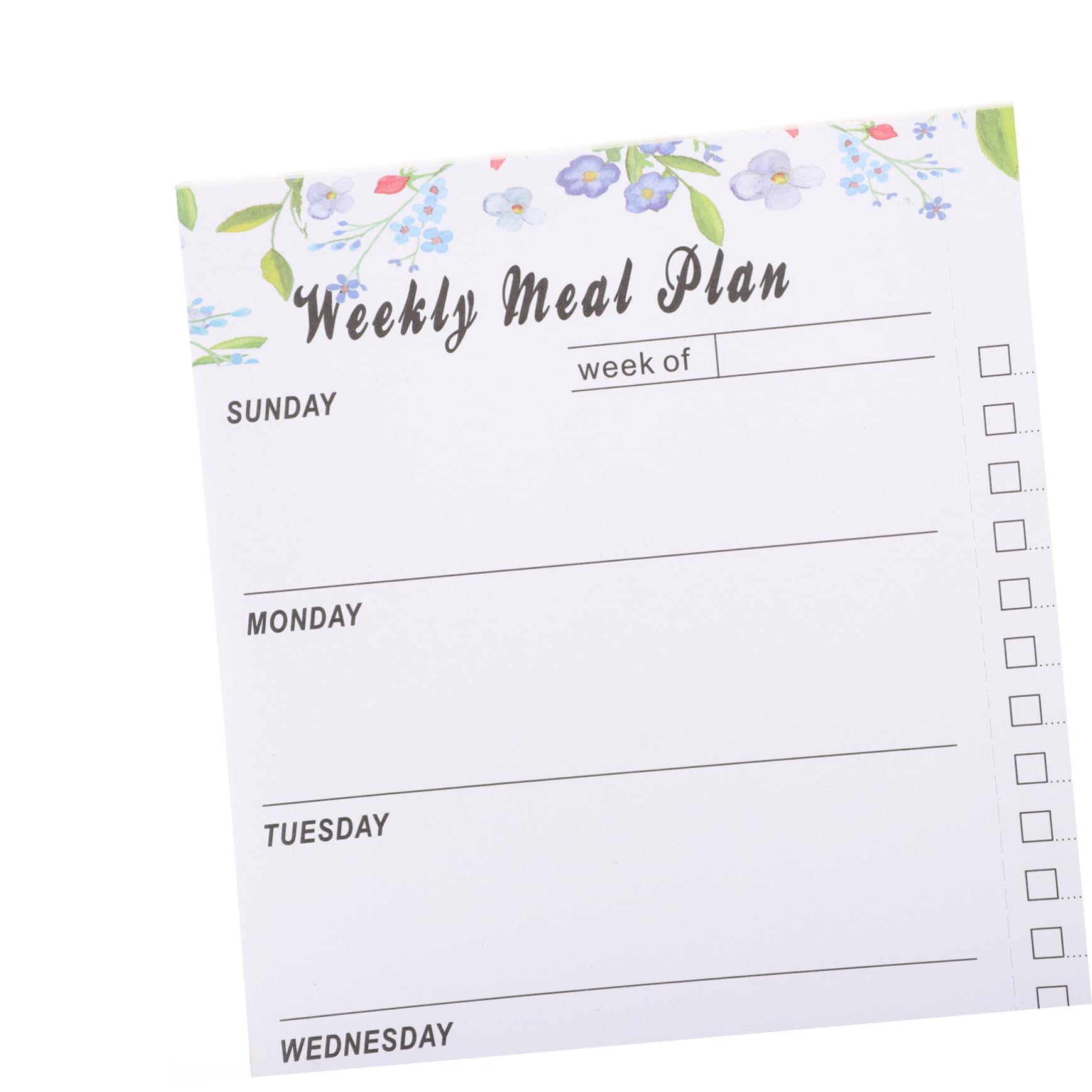 Planner Magnetico Settimanale per Frigo, 52 Fogli in Carta e Magnete