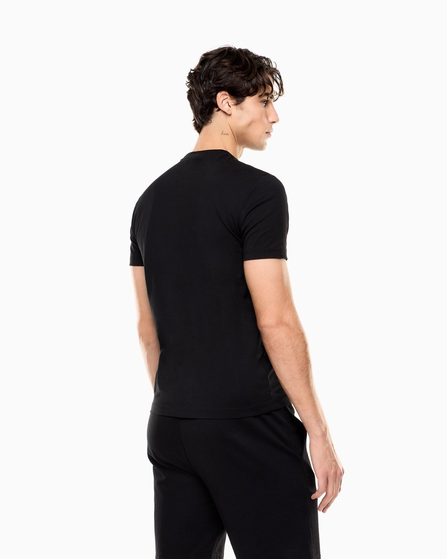 EA7 Emporium Armani Camiseta Hombre Core Identity En Jersey Algodón 7M001412AF22264