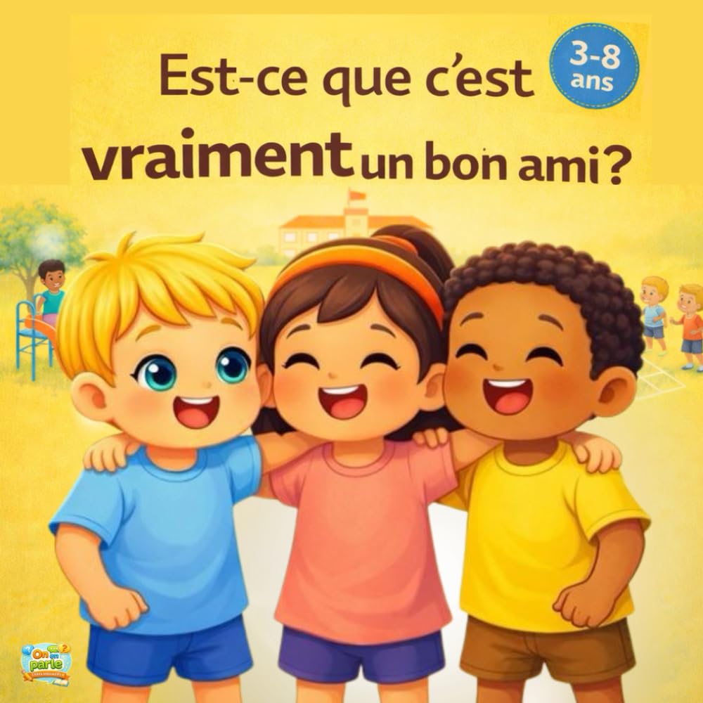 Est ce que c'est vraiment un ami ça ? Un livre interactif pour les enfants de maternelle et de primaire (3-8ans) sur l'amitié, les relations sociales ... Les relations sociales pour les touts-petits