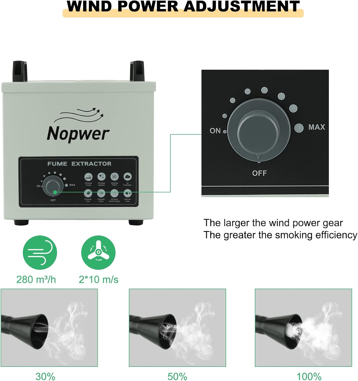 Buy Solder Fume Extractor Smoke Absorber Nopwer Smoke Ventilation