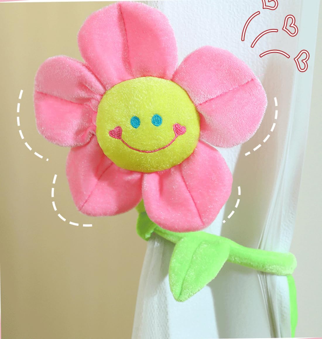 Amazon.com: Justkeji 8Pcs Bendable Plush Sunflower Daisy Flowers