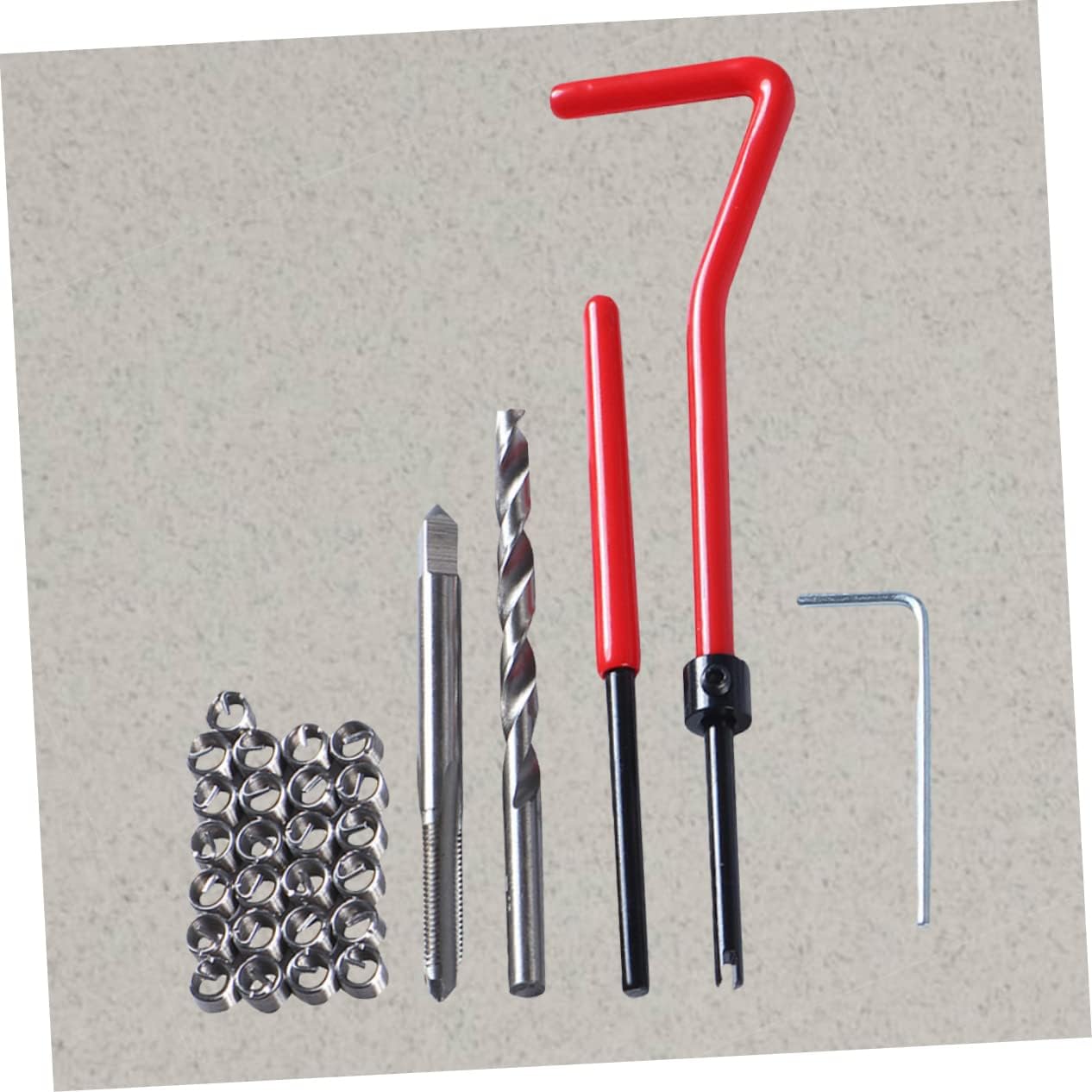 30pcs Full Helicoil Thread Repair Kit Thread Insert Tool for Engine Repair