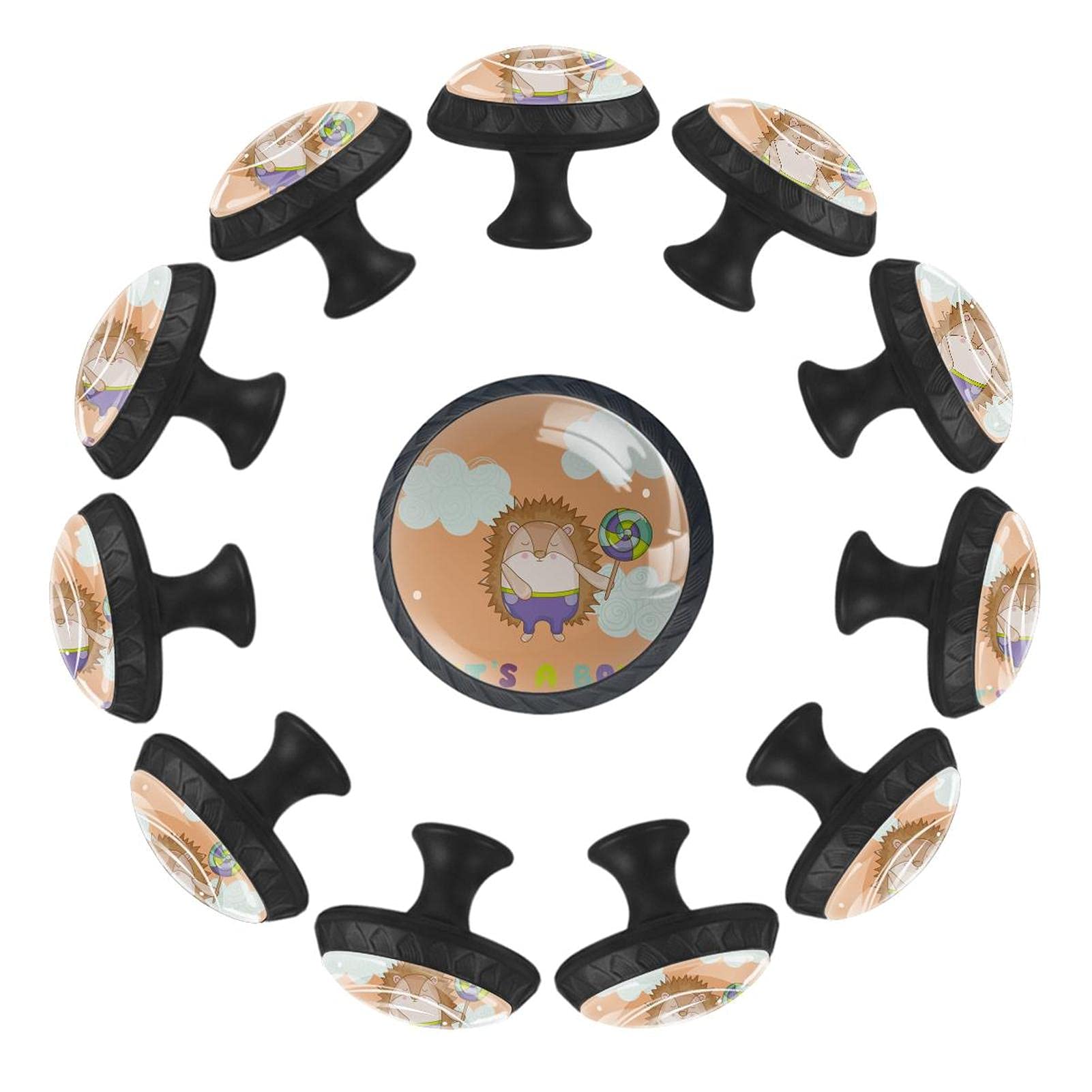 Boutons de tiroir amusants pour personnaliser un meuble de chambre d'enfant uni