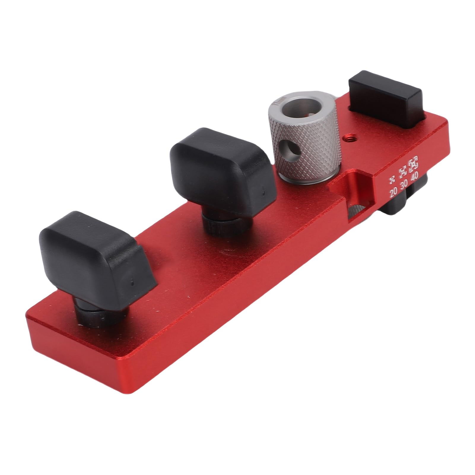 Generic Zestaw Lokalizatora wierteł do Profili Aluminiowych Mocny Stop Aluminium CNC z Akcesoriami do Obróbki Drewna i Wiercenia Profili Aluminiowych 20 30 40 Mm