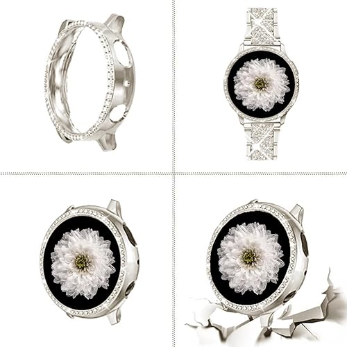 Vista 4 de Mosonio Compatible con Samsung Galaxy Watch FE 2024 de 1.575 pulgadasGalaxy Watch 5 Band de 1.575 pulgadas, 1.732 pulgadas, Galaxy Watch 4 Band