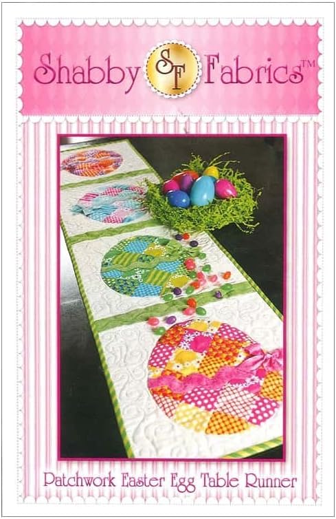 Amazon.com: Patchwork Easter Egg Table Runner Pattern : Home & Kitchen