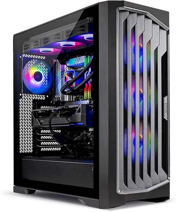 Skytech Gaming Legacy 4 PC Gamer, Ryzen 9 9950X3D, RTX 5090 | 64GB DDR5 RAM 6000, 4TB Gen4 NVMe M.2 SSD, Windows 11, Placa X870, Fuente 1200W GOLD ATX 3, Refrigeración Líquida 420 ARGB, Wi-Fi 7