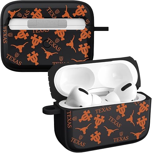 Miniatura 18 de AFFINITY BANDS Texas Longhorns Camo HDX - Funda compatible con Apple AirPods Generaciones 1 y 2 Camouflaje,Champion Series,Clásico,Negro