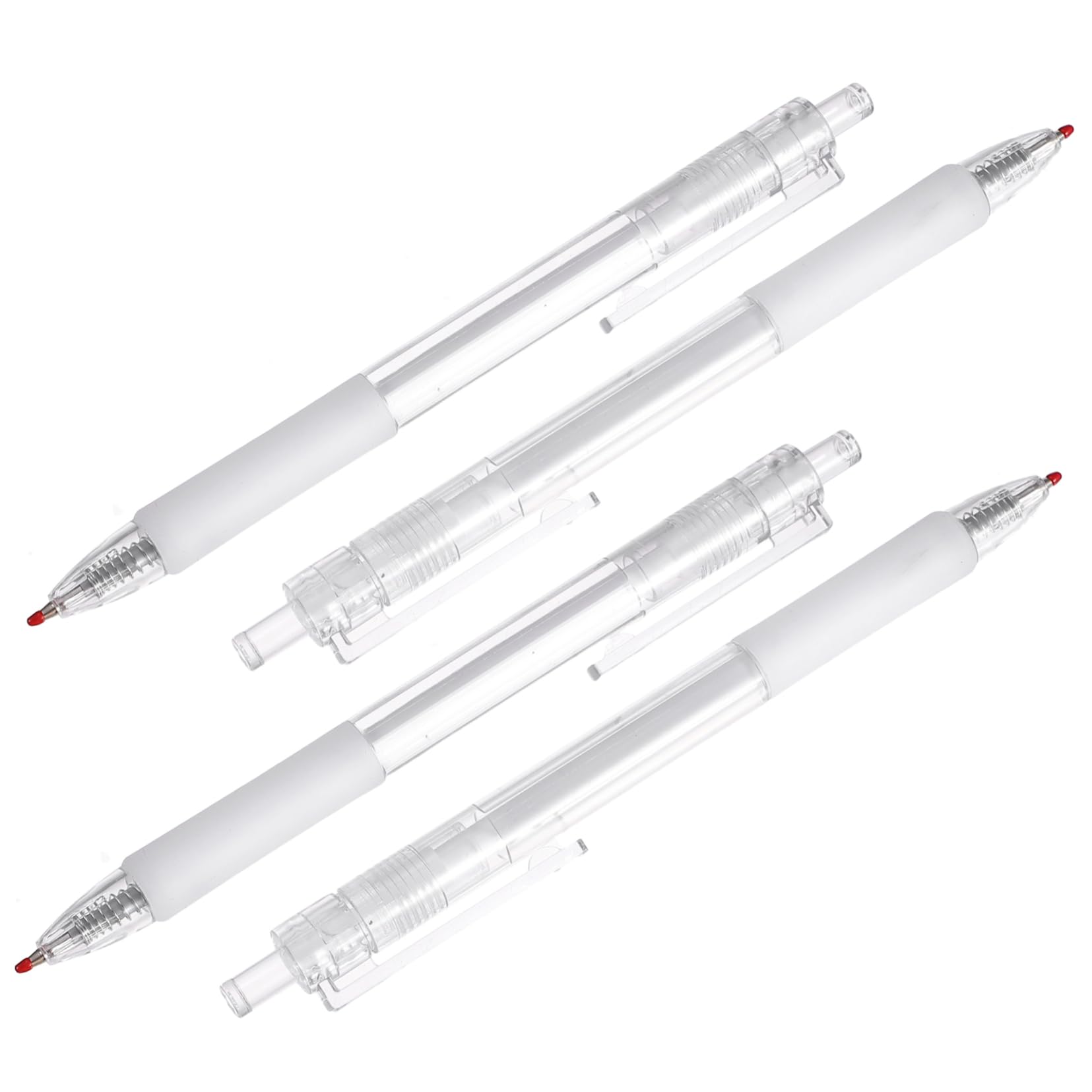 HOMSFOU 2 Series Pluma De Gel Bolígrafos Borrables Linda Pluma Estacionarios Bolígrafos De Gel Bolígrafos Neutros Papelería Estudiantil El Plastico 12 Piezas*2