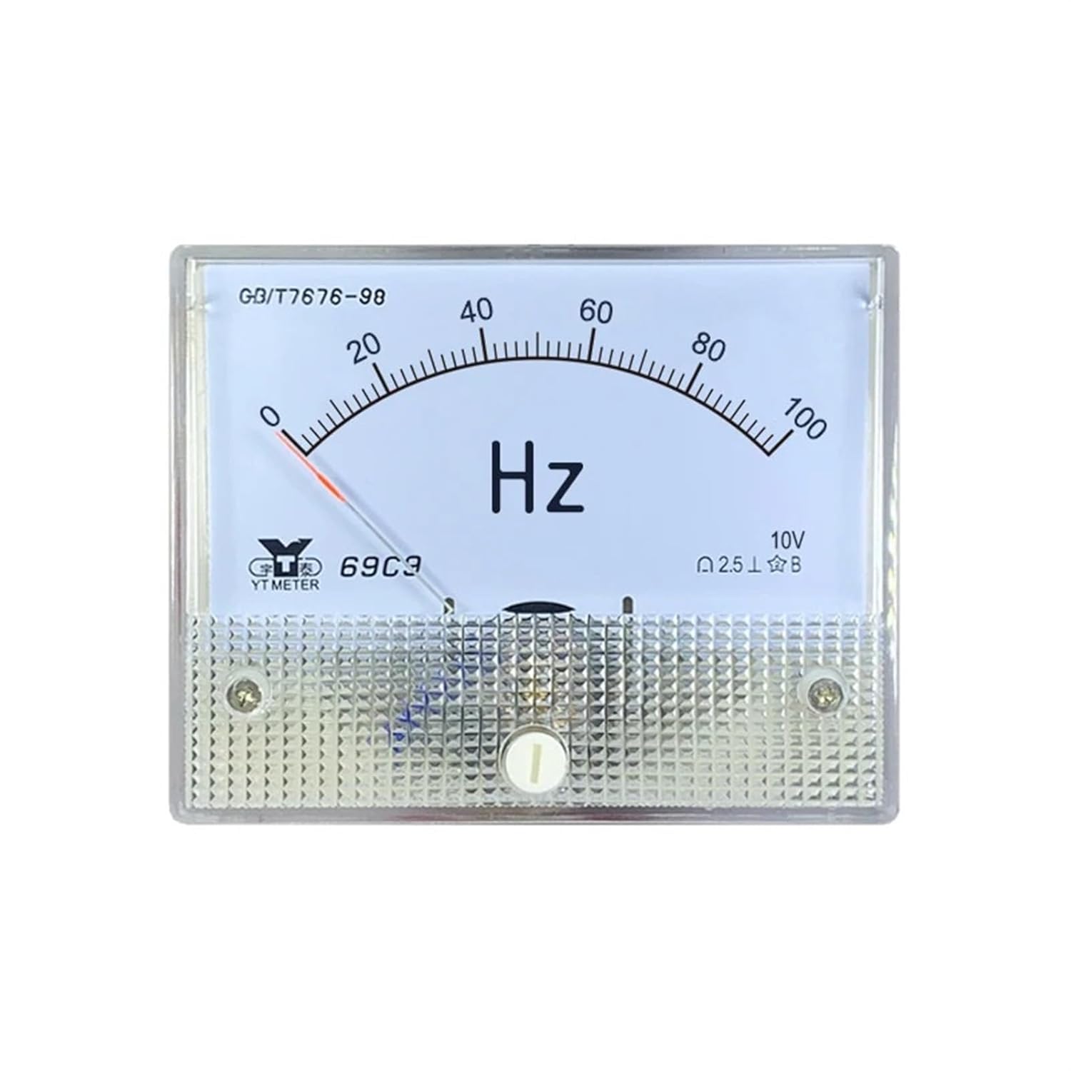 DC Frequency Meter 50Hz 60Hz 400Hz Converter Special Meter 10V 5V 20mA Sensor Transmitter Pointer Analog Frequency(DC 120Hz5V)