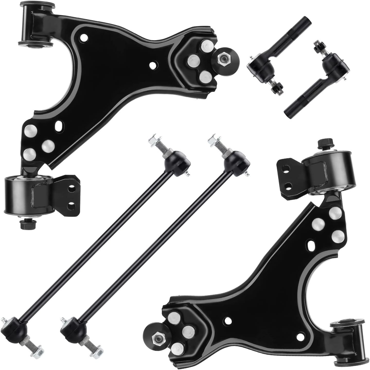 Front Lower Control Arms W/Ball Joints Sway Bars For Lexus RX450H Toyota Venza - Foto 13