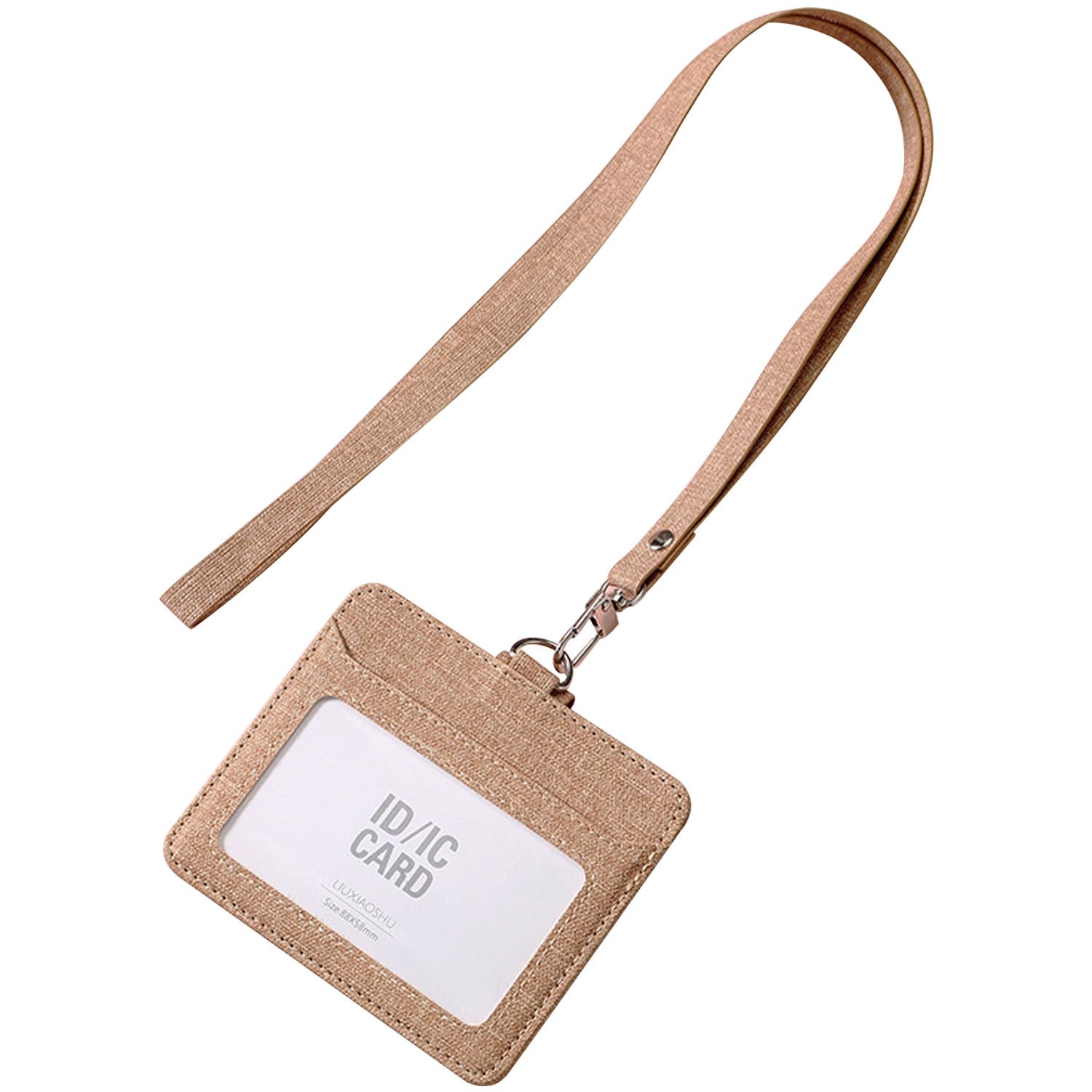 Amazon.co.jp: IDカードホルダー パスケース リール付き レディース ID