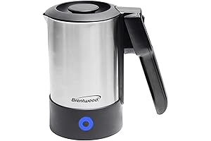 Brentwood KT-1506S Stainless Steel Travel Electric Kettle