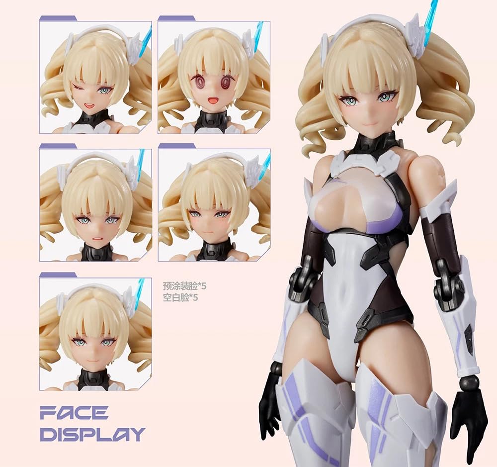 Amazon | 1/10スケール解限機 矛隼 機娘 プラモデルキット プリ