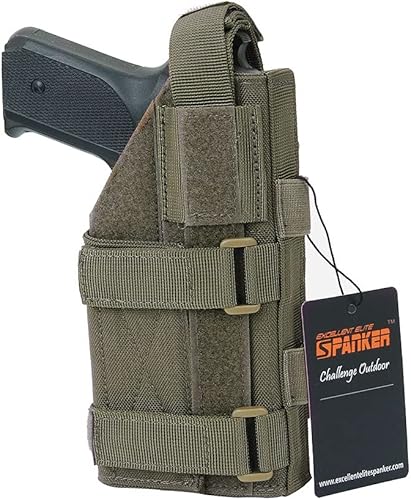 EXCELLENT ELITE SPANKER Funda universal ajustable para pistola G17 G18 G19 G26 G34 M1911 XD-45acp CZ P-10C