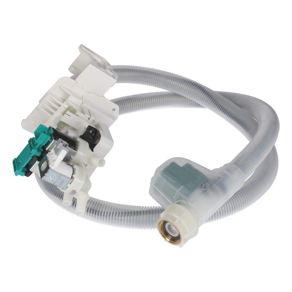 Bosch Siemens 571916 00571916 ORIGINAL Zulaufschlauch Schlauch Aquastopschlauch 1,7m mit Magnetventil Einlaufventil für Waschmaschine Waschtrockner