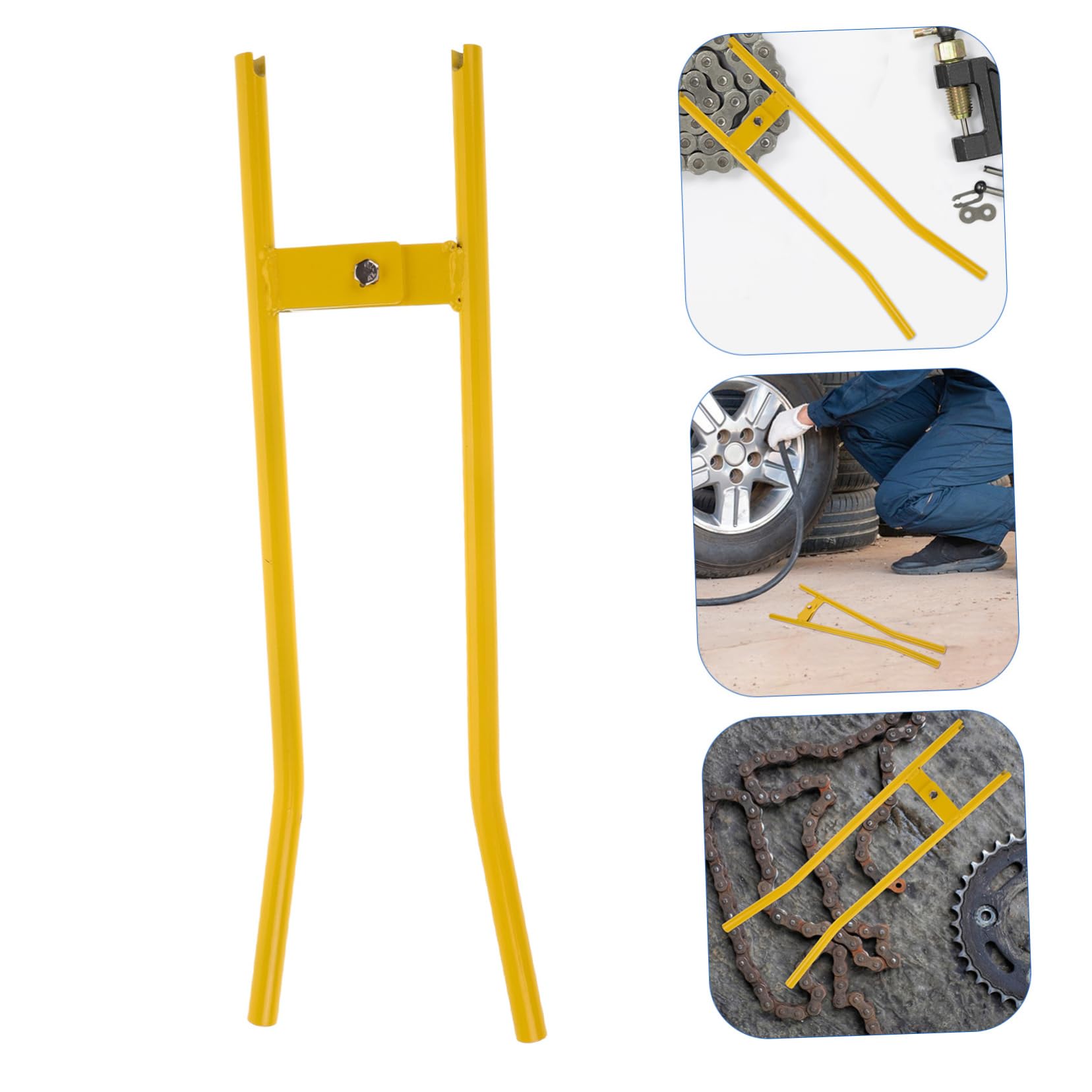 Utensile per Molle Freno Camion Pesante in Lega di Alluminio Giallo | Regolazione Molle, Protezione del Sistema Frenante, per Meccanici e Appassionati Fai da Te