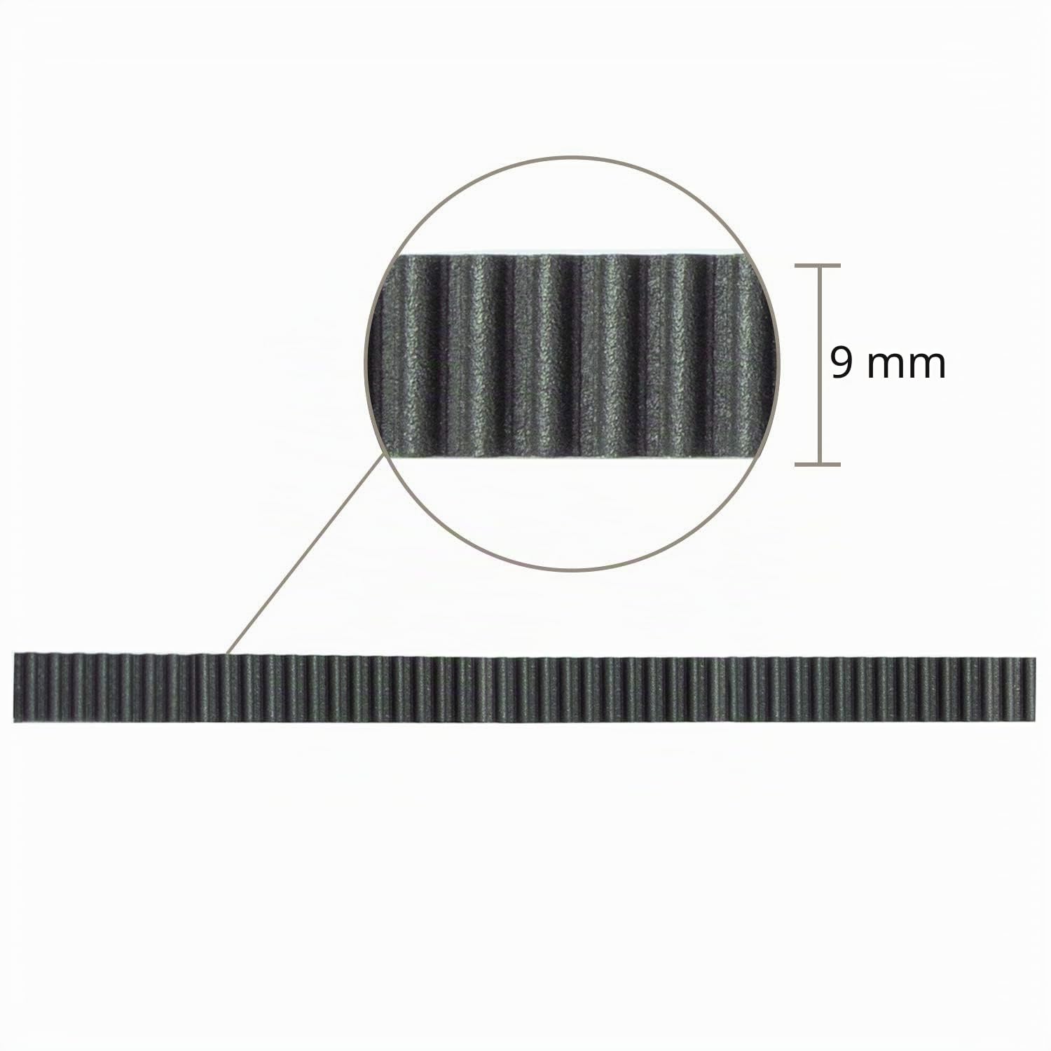 GT2 Zahnriemen 9 mm Riemenscheibe, 8 Stück 5 mm 20 Zähne Zahnriemenscheibe und GT2 5 Meter Gummi 2 mm Teilung 9 mm breiter Zahnriemen mit Inbusschlüssel für 3D-Drucker CNC