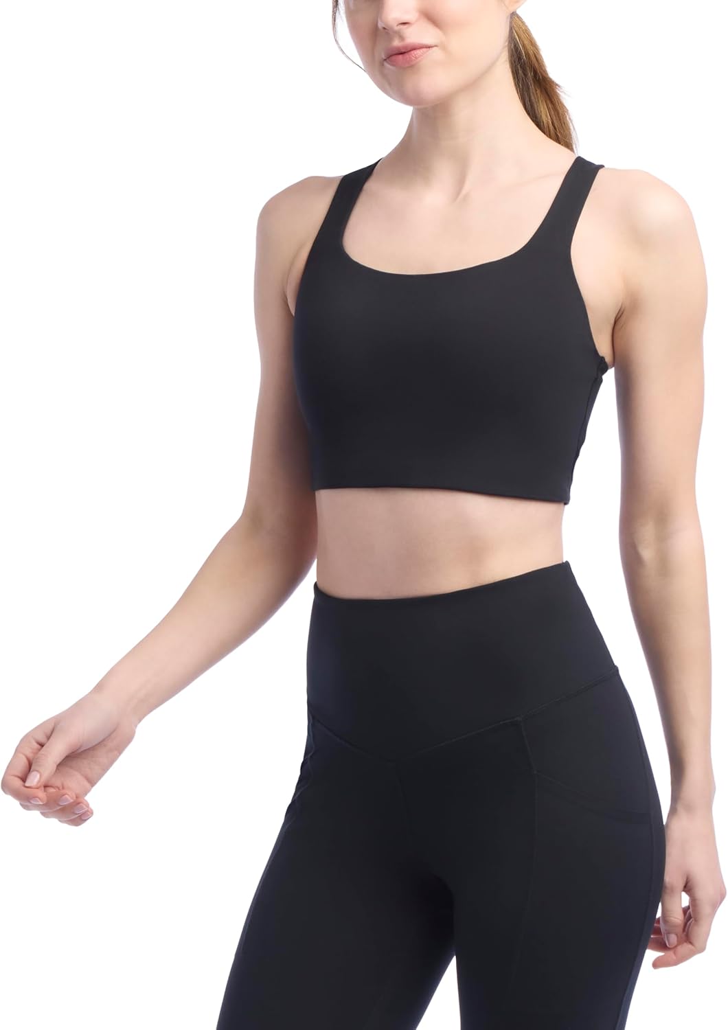 Jockey Women's Molded Cup Medium Impact Racerback Bra