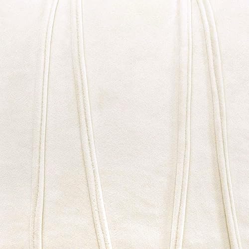 Miniatura 2 de Woaboy Paquete de 2 fundas de cojín de terciopelo, a rayas, modernas, decorativas, cuadradas, suaves, acogedoras, para cama, sofá, sala de estar,