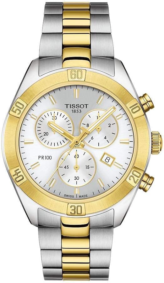 Tissot PR 100 Chronograph Quartz Silver 
