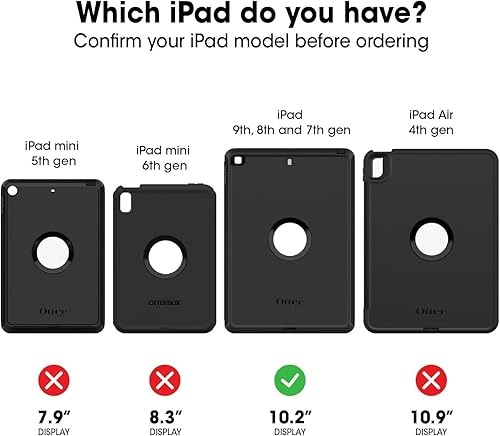 Miniatura 6 de OtterBox Funda hecha para niños para iPad de 7, 8 y 9 generación (pantalla de 10.2 pulgadas - versión 2019, 2020 y 2021) con soporte de soporte y