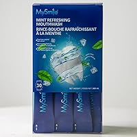 Vista 9 de MySmile Enjuague bucal sin alcohol, enjuague bucal para adultos, enjuague bucal de viaje, enjuague bucal ayuda a matar el 99% de los gérmenes