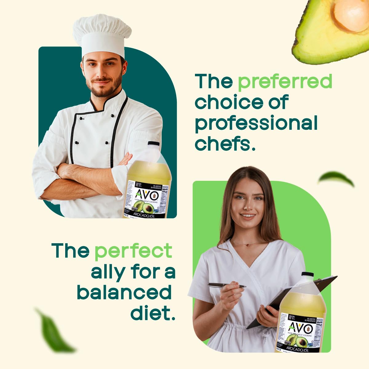 AVO NON GMO 100% Avocado Oil, 1 Gallon 128 Fl-oz, NO Preservatives Added - Image 7