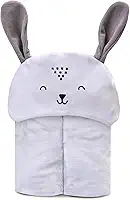 Papi Toalha De Banho Atoalhada Mami Bichuus Forrada C/ Capuz Bordado Para Bebê 90Cm X 80Cm Contém 01 Unidade