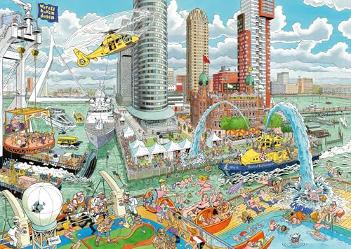 Ravensburger Puzzle 12000103 - Rotterdam - Puzzle de 1000 pièces pour Adultes et Enfants à partir de 14 Ans