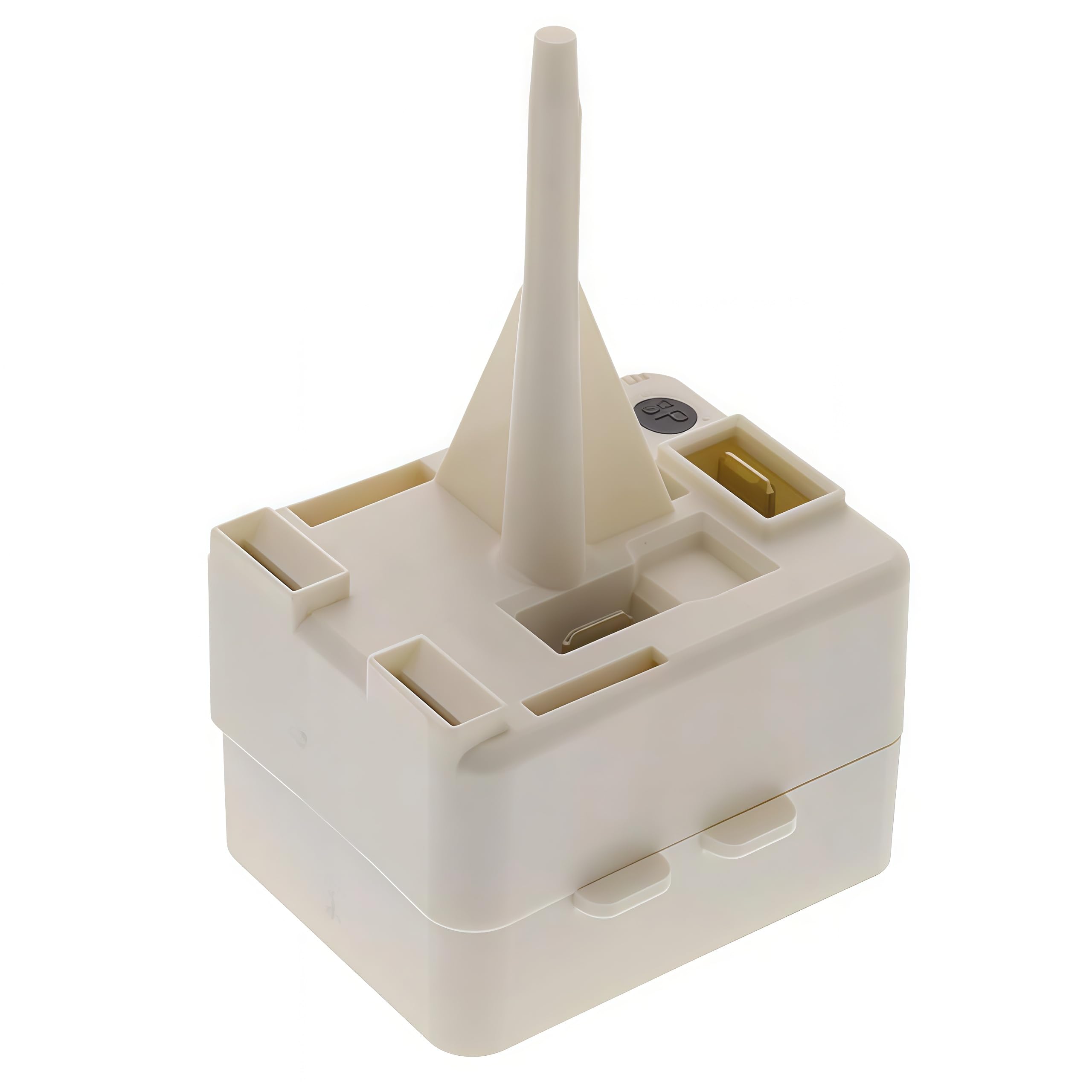 WR09X10106 Refrigerator Compressor PTC Relay Overload,Compatible for GE, Hotpoint,5SP14J283UL, WR08X10067, AP3796513, PS963864