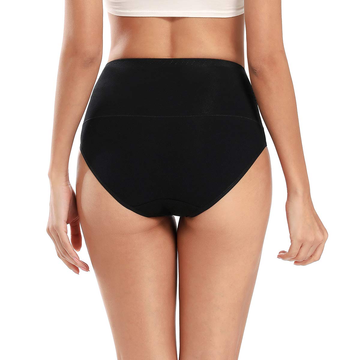 wirarpa Bauchweg Unterwäsche Damen Bauch Weg Unterhosen Baumwolle Slips 4er Pack