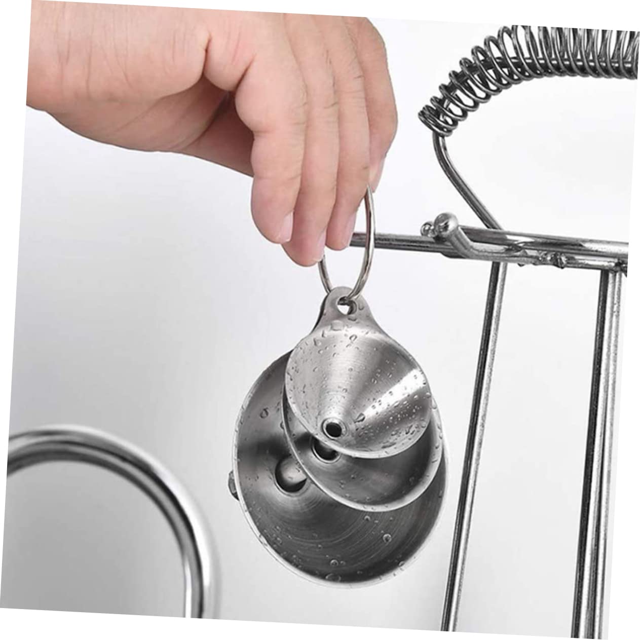Embudo de Cocina de Boca Ancha, 1 Juego de Acero Inoxidable