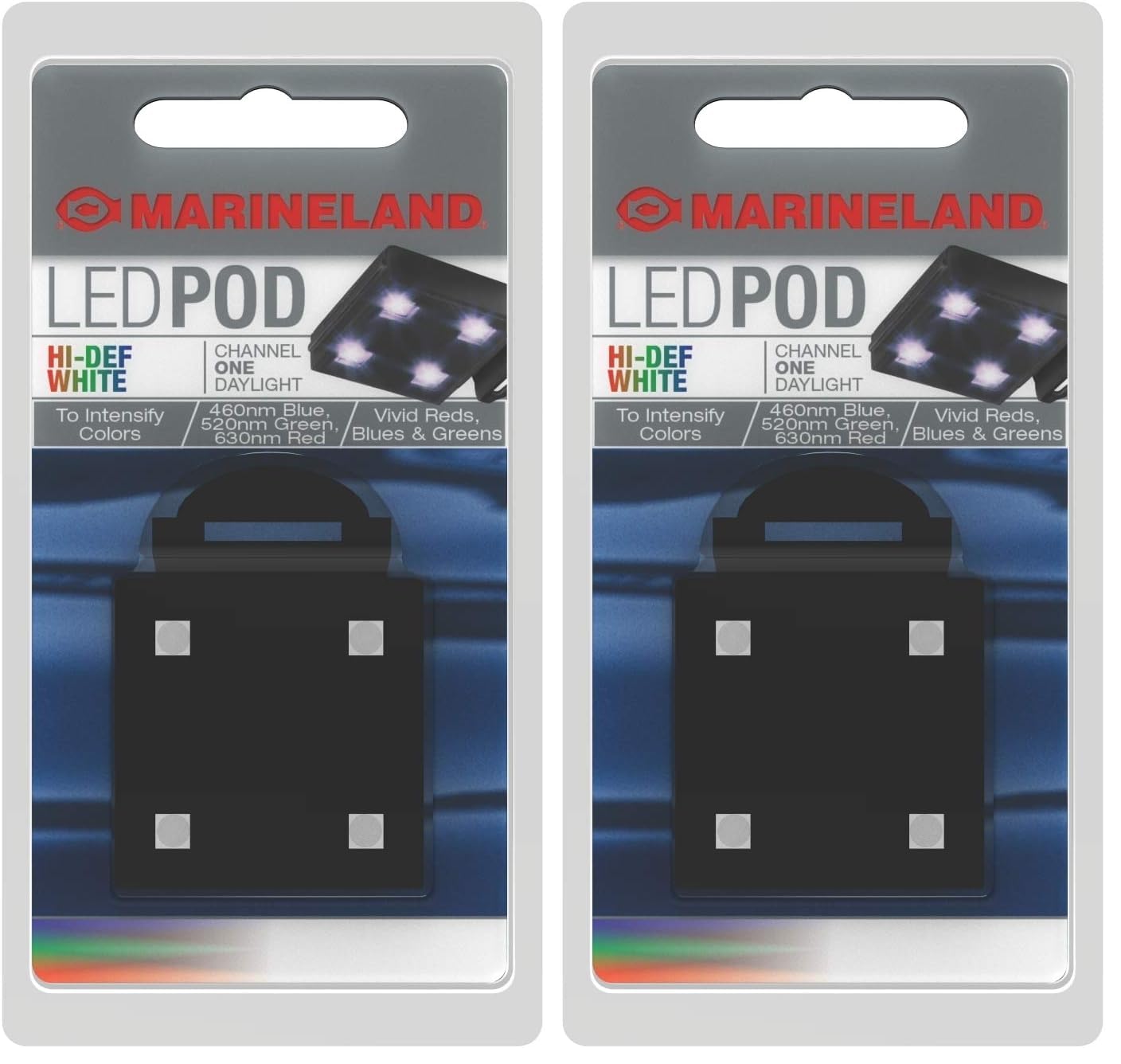 MarineLand High-Def White LED POD (Pack of 2)