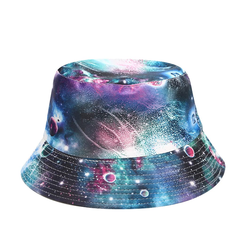 QuanhaigouUnisex Sun Hats, Fashion Beach Bucket Hat for Men Women,Summer Outdoor Boy's Girls Boonie Cap Breathable Packable