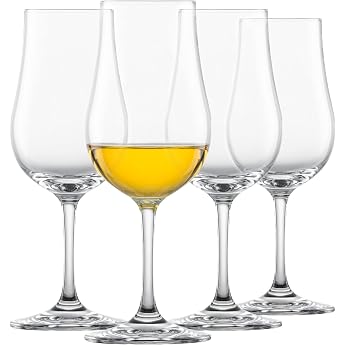 SCHOTT ZWIESEL Whisky Tasting Glass Bar Special (Set of 4), Special Nosing | Special nosing glasses for whisky, dishwasher-sa