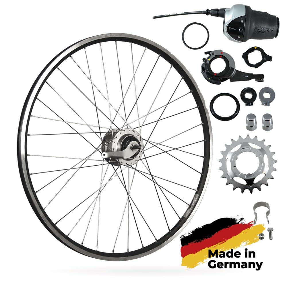28 Zoll Hinterrad Hohlkammer Shimano Nexus 8 SG-C6001 Rücktritt schwarz
