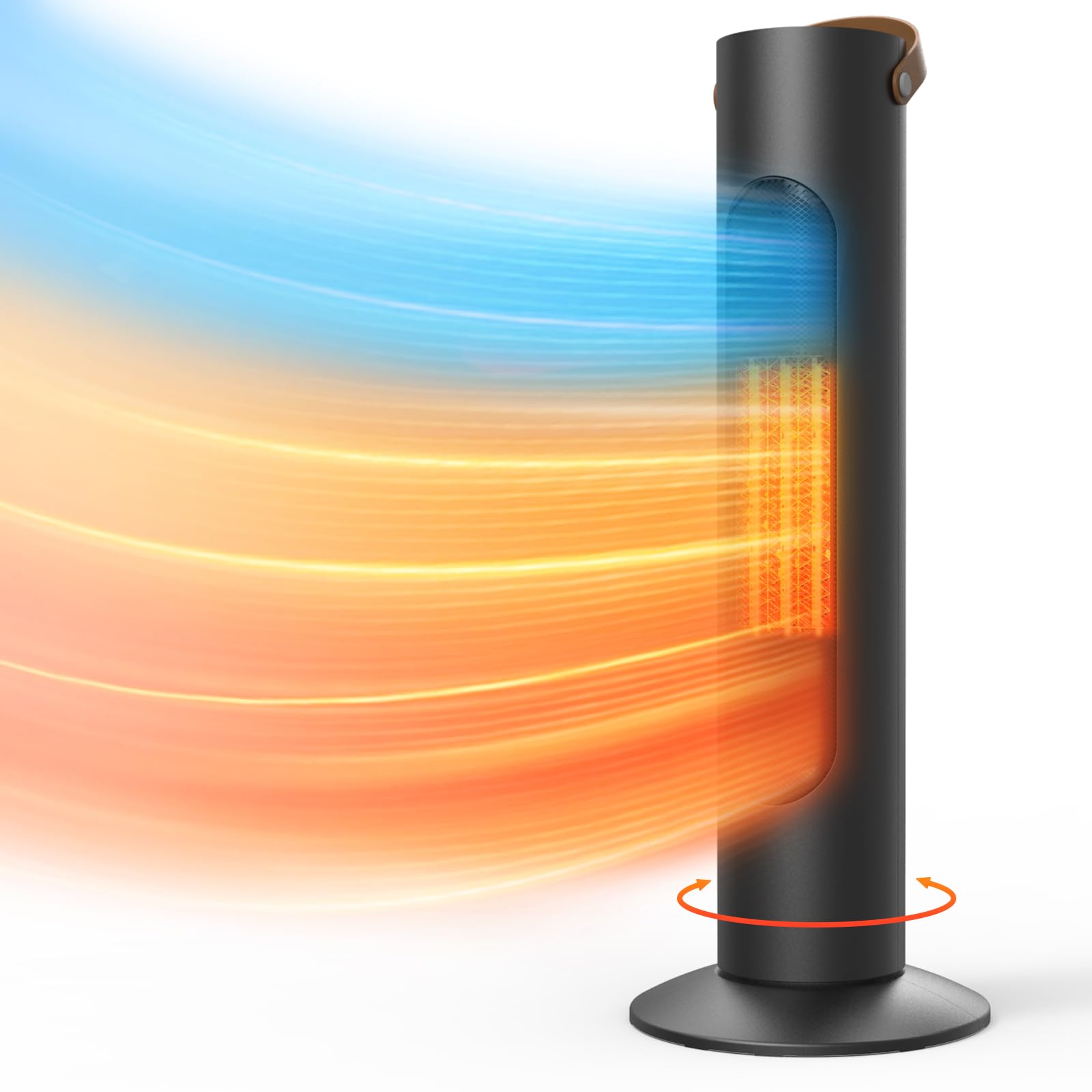 2-IN-1 Tower Heater And Fan Combo 25 Electric Space Heaters For Indoor Use 70 Oscillating 2S Instant Heating