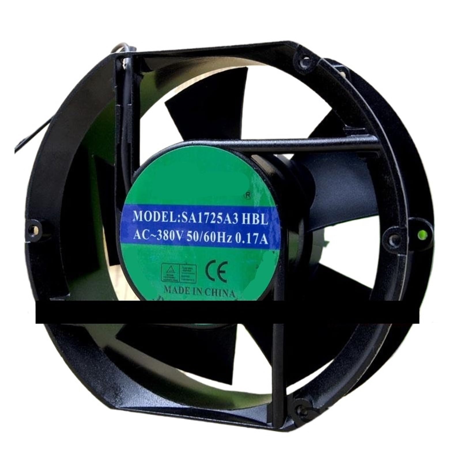 YMUGUEGH SA1725A3HBL 17251 17CM 380V 0.17A cooling fan