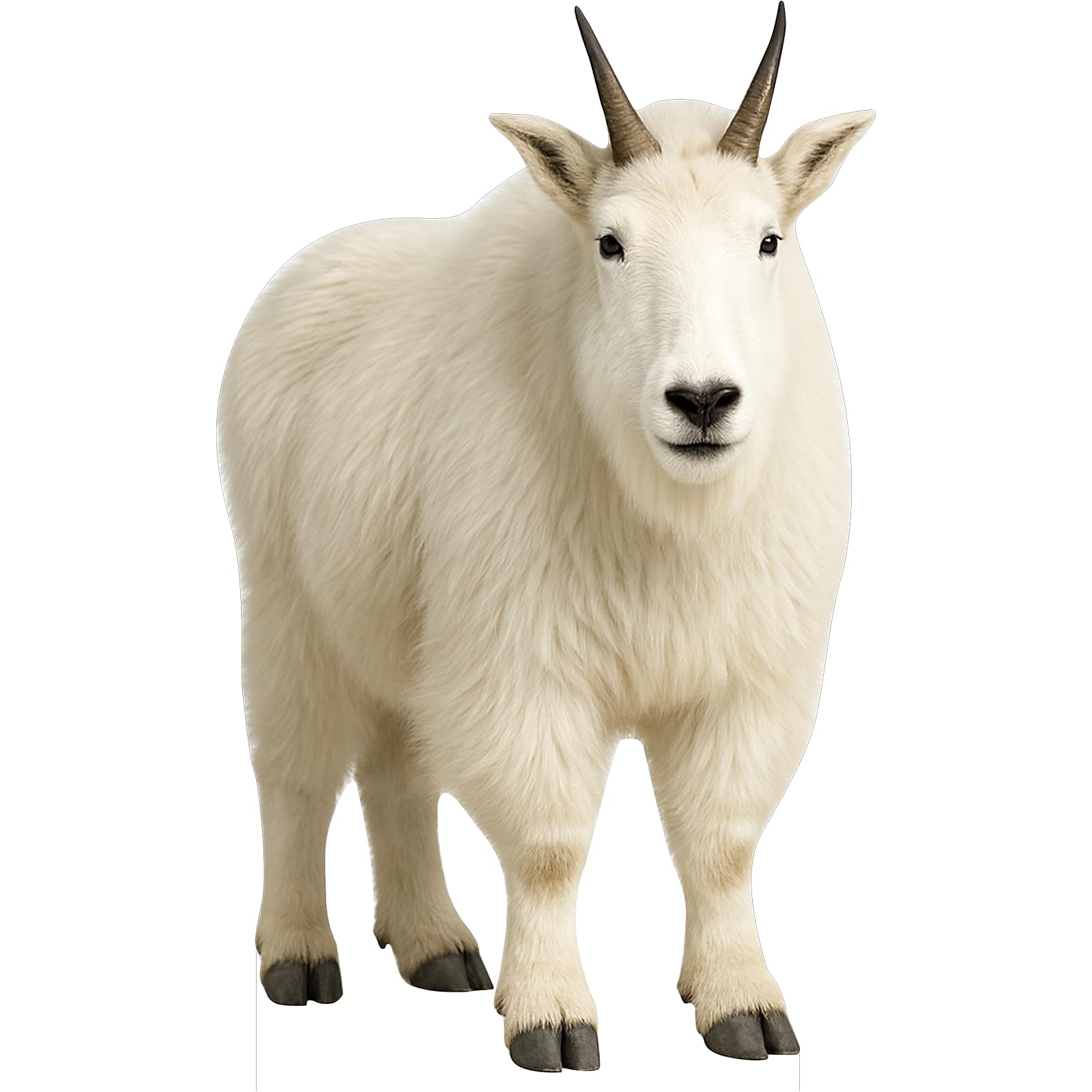 Mountain Goat 2FT Life Size Cardboard Cutout Standup, 1 PC